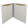 End Tab Type III Pressboard Folder - Tyvek 2" Expansion - 0 Dividers - Letter Size - Grey - 25/Box