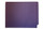 End Tab File Folder - Purple - Legal Size - 11 pt - Reinforced Full End Tab - 100/Box