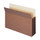 Smead TUFF Pocket File Pocket, Straight-Cut Tab, 3-1/2" Expansion, Legal Size, Redrope, 10 per Box (74380) - 5 Boxes