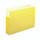 Smead 74243  File Pocket, Straight-Cut Tab, 5-1/4" Expansion, Legal Size, Yellow, 10 per Box (74243)