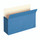 Smead 74235  File Pocket, Straight-Cut Tab, 5-1/4" Expansion, Legal Size, Blue, 10 per Box (74235)