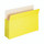 Smead 74233  File Pocket, Straight-Cut Tab, 3-1/2" Expansion, Legal Size, Yellow, 25 per Box (74233)