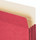 Smead 74231  File Pocket, Straight-Cut Tab, 3-1/2" Expansion, Legal Size, Red, 25 per Box (74231)