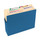 Smead 73225  BLUE File Pocket - 3-1/2" Expansion - Letter Size - 25 per Box