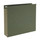 Smead 65090  100% Recycled Hanging Box Bottom File Folder, 2" Expansion, Letter Size, Standard Green, 25 per Box (65090)