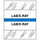 Patient Chart Index Tabs/Labels - "Lab/X-Ray" - Lt. Blue - 1/2" H x 1-1/4" W Tabs - 100/Package