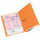 Smead 25510  Colored End Tab File Folder, Shelf-Master Reinforced Straight-Cut Tab, Letter Size, Orange, 100 per Box (25510)