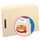 Smead 19513  Fastener File Folder, 2 Fasteners, Straight-Cut  Top Tab, Legal Size, Manila, Total of  250