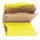 Smead 19084  Pressboard Classification File Folder with Wallet Divider and SafeSHIELD Fasteners, 2 Dividers, Legal Size, Yellow (19084)