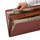 Smead 19079  Pressboard Classification File Folder with Wallet Divider and SafeSHIELD Fasteners, 2 Dividers, Legal Size, Red (19079)