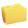 Smead 17934 LEGAL SIZE YELLOW File Folder, Reinforced 1/3-Cut Tab, Yellow, Total of 500