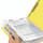 Smead Classification File Folder - Heavyweight 14 Pt. Paper -Reinforced 2/5-Cut Tab, 2 Dividers, 2" Expansion, Letter Size, Yellow - 50/Carton