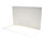 White Top Tab File Folder-  Legal Size - 11 pt White Stock -  Reinforced Tab Straight Cut Tab with Black Printed Score Marks - 100/Box