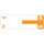 Smead AlphaZ NCC Color-Coded Label, F&S, Label Sheet, Orange, 100 per Pack (67157) - 5 Packs
