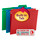 Smead 64028  Poly FasTab Hanging Folder, 1/3- Cut Tab, Letter Size, Assorted Colors, 18 per Box (64028)