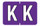 Amerifile Barkley Systems Alphabetic Labels - FABKM Match (Sheets) - Letter 'K' - Purple - 225/Pack