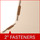 End Tab Manila Folder - Reinforced End Tab - Letter Size - 11 Pt. Manila - 2 Fasteners In Positions 1 & 3 - Tab Close Up - FilingSupplies.com