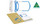 Amerifile  Medi-Clip/Docu-Clip 3 Piece Set designed to use in a File Folder (Folders Sold Separate) - Box of 100