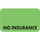 AmeriFile Labels - No Insurance - 1 1/2" x 7/8" - Fl Green - Box of 250 - LCL2183H