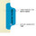 "Medical Records" Side Tab Chart Dividers - Tab Position # 6 in Blue - Medical Arts Press Match 100/Pack