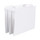 Smead 64002  FasTab Hanging File Folder, 1/3-Cut Built-In Tab, Letter Size, White, 20 per Box (64002)