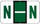 JETER Alphabetic Label - 5100 Series Pack/225 N - Dk Green