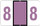 Tabbies 71108 - TAB PRODUCTS & JETER 6100 COMPATIBLE NUMERIC 71100 LABELS, 1" NUMERIC LABEL '#8', LILAC, 15/16"H x 1-1/2"W, 252/PACK
