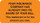 YOUR INSURANCE COMPANY HAS ALREADY PAID ITS SHARE OF YOUR BILL THIS STATEMENT IS FOR THE AMOUNT YOU OWE, FL ORANGE, 1-1/2"W x 7/8"H, 250/ROLL