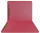 Top-Tab Folder - Smead Compatible - 11Pt. Top Tab Letter Full Cut Position 1 & 3 - Red- Reinforced Tab - 50/BX