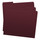 Maroon Letter Size Top Tab Single Ply Folders with 1/3 Cut Assorted Tabs, 11 pt Maroon Stock, 100/Box (S-30503-MRN)