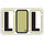 Jeter Series 7700 Labels - Letter  "L" - Gold -  24/SHEET - 240 Labels Total