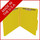 Yellow letter size top tab classification folder with 2" lemon yellow tyvek expansion and 2" bonded fasteners on inside front and inside back. 25 pt type 3 pressboard stock. Packaged 25/125.