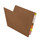 Kraft letter size reinforced end tab folder. 11 pt kraft stock, 100/Box