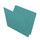 Stirling blue letter size reinforced end tab folder. 11 pt stirling blue stock. Packaged 100/500