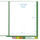 Green letter size reinforced end tab folder. 14 pt green stock. Packaged 50/250