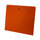 Orange letter size reinforced top tab pocket. 11 pt orange stock. Packaged 100/500.
