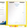 Yellow letter size end tab folder with 2" bonded fasteners on inside front and back. 20 pt yellow stock. Packaged 40/200.