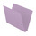 Purple Kardex match letter size reinforced top and end tab folder with tic marks printed on end tab. 11 pt purple stock. Packaged 100/500.