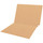 Tan Kardex match letter size reinforced top and end tab folder with tic marks printed on end tab. 11 pt tan stock. Packaged 100/500.