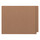 Brown kraft Kardex match letter size reinforced top and end tab folder with tic marks printed on end tab and 2" bonded fastener on inside back. 11 pt brown kraft stock. Packaged 50/250.