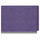 Purple letter size end tab three divider classification folder with 3" grey tyvek expansion, with 2" bonded fasteners on inside front and inside back and 1" duo fastener on dividers - DV-S43-38-3PRP