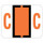Smead Alphabetic Labels - BCCR Series (Rolls) C- Dk. Orange