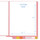 End Tab Colored File Folder - Letter Size - Straight Cut - PINK - 100/Box