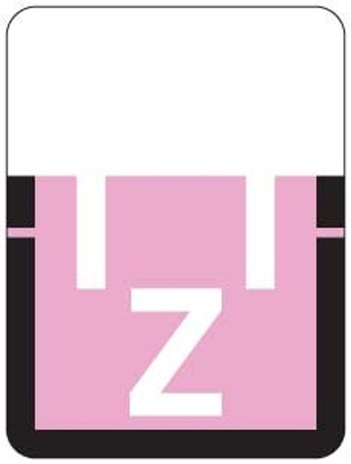 TAB Alphabetic Labels - 1307 Series (Rolls) Z- Lilac