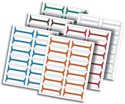 Wrap-Around Color Coding Name Label-Brown | Name Label | End ...