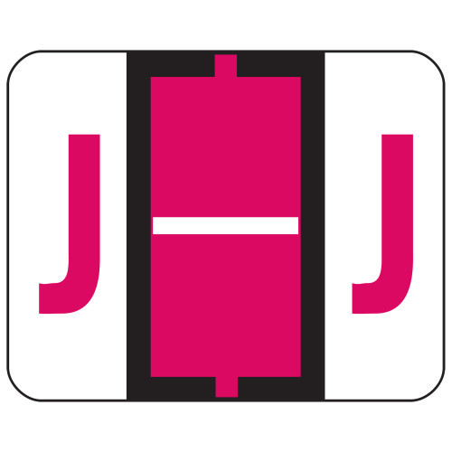 smead alphabetic color code labels