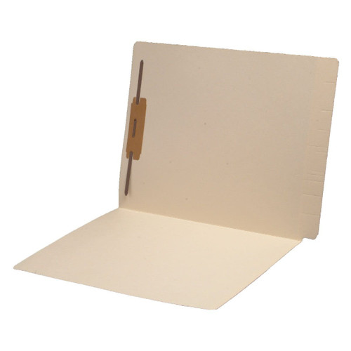 Amerifile End Tab Extended End-Tab File Folders - 11 Pt - 2 Ply - Position 1 - Manila - Letter - Box of 50