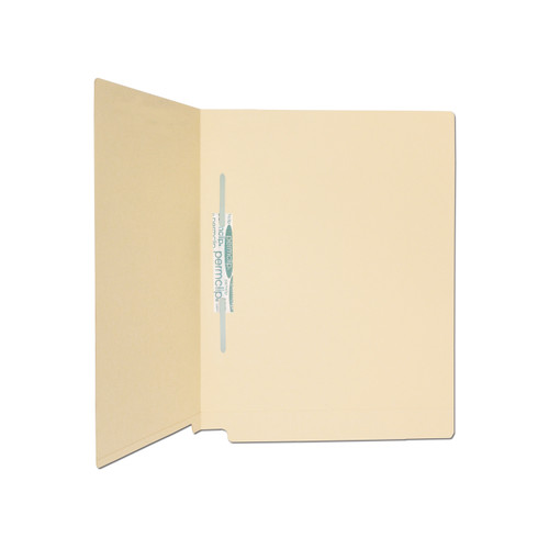 Medical Arts Press Match 14pt Full Cut End Tab File Folders with 1 Permclip Fastener in Position 5- Letter Size (250/Carton)