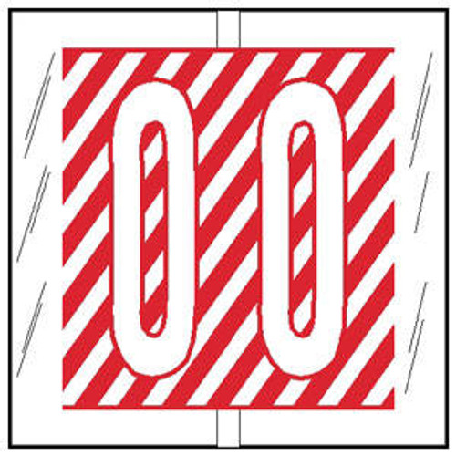 Col'R'TAB Top Tab Alpha Labels - 82100 Series - Letter 'O' - Red - 1-1/2" H x 1-1/2" W - Labels on Sheets - 100/Pack Col'R'TAB Top Tab Alpha Labels - 82100 Series - Letter 'O' - Red - 1-1/2" H x 1-1/2" W - Labels on Sheets - 100/Pack