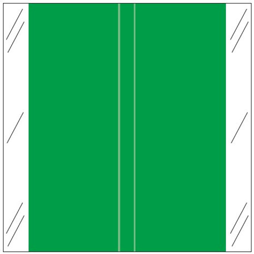 Tabbies Solid Color Label - 11600 Match - CLLM Series (Rolls of 500) - Dk. Green Tabbies Solid Color Label - 11600 Match - CLLM Series (Rolls of 500) - Dk. Green